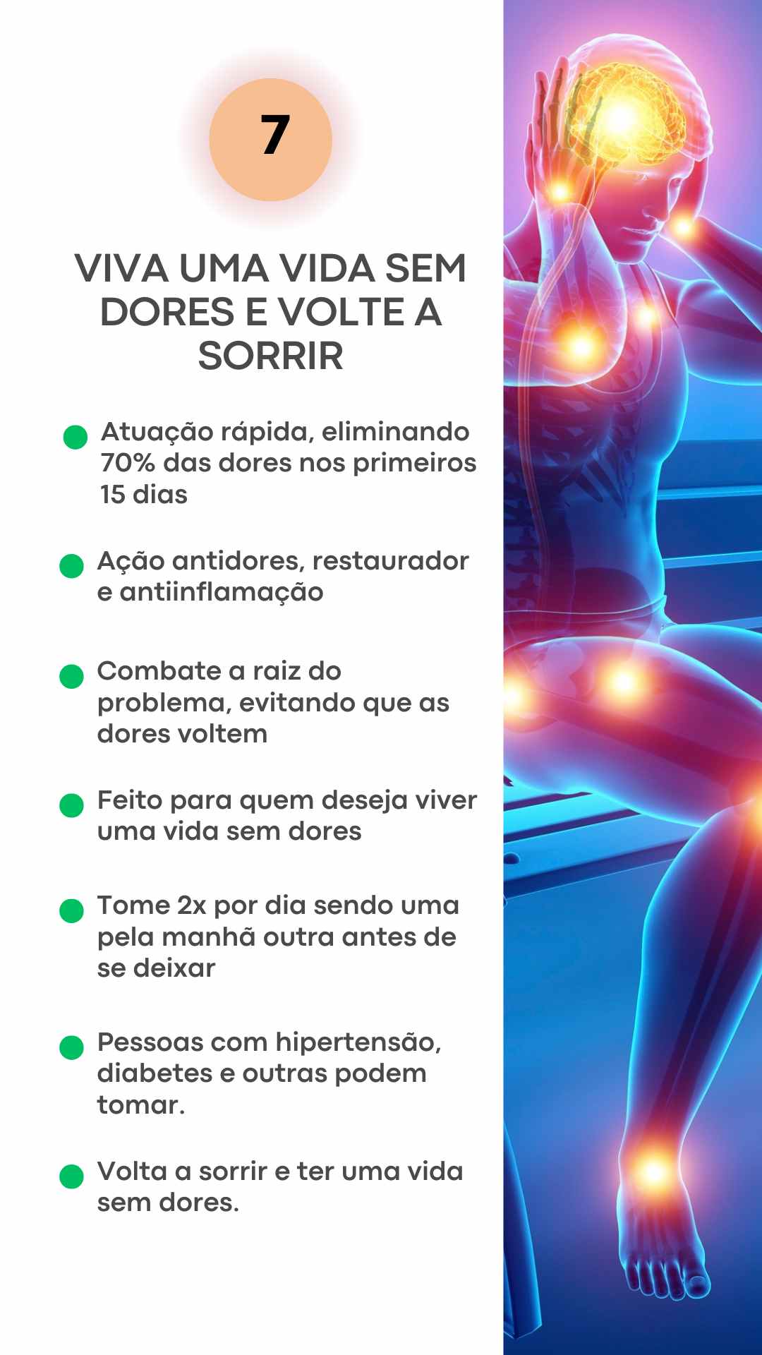 Viva uma vida sem dores e volte a sorrir